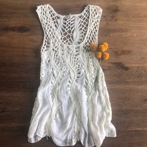 Urban Outfitters Crochet Tank